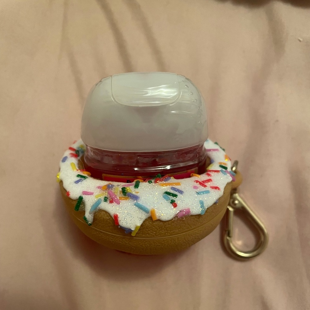 Bath and Body works donut sanitizer holder